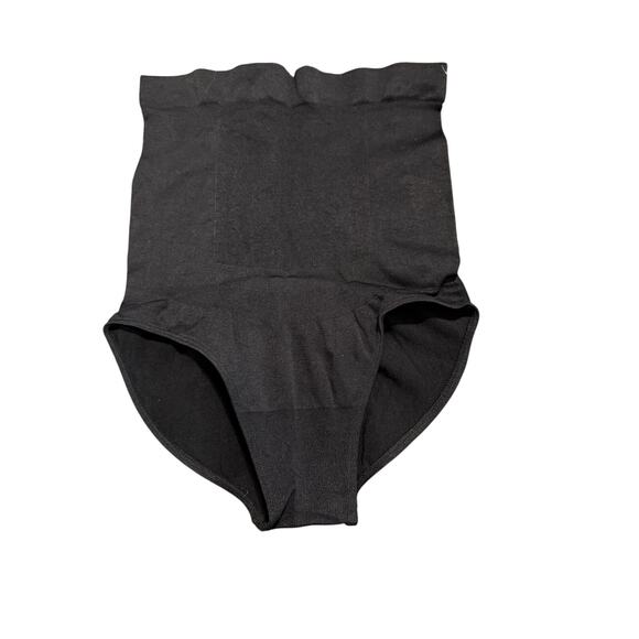 NWT Empetua Shapermint HIGH-WAISTED SHAPER PANTY Black Shapewear Stretch Slim - Picture 2 of 7